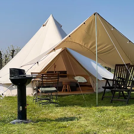 Glamping Verger De La Marsale ラグジュアリーテント Hannut